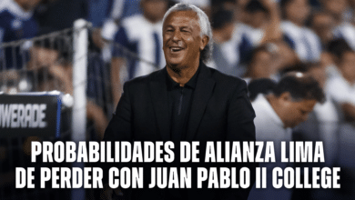Alianza Lima y sus probabilidades de perder contra Juan Pablo II College.