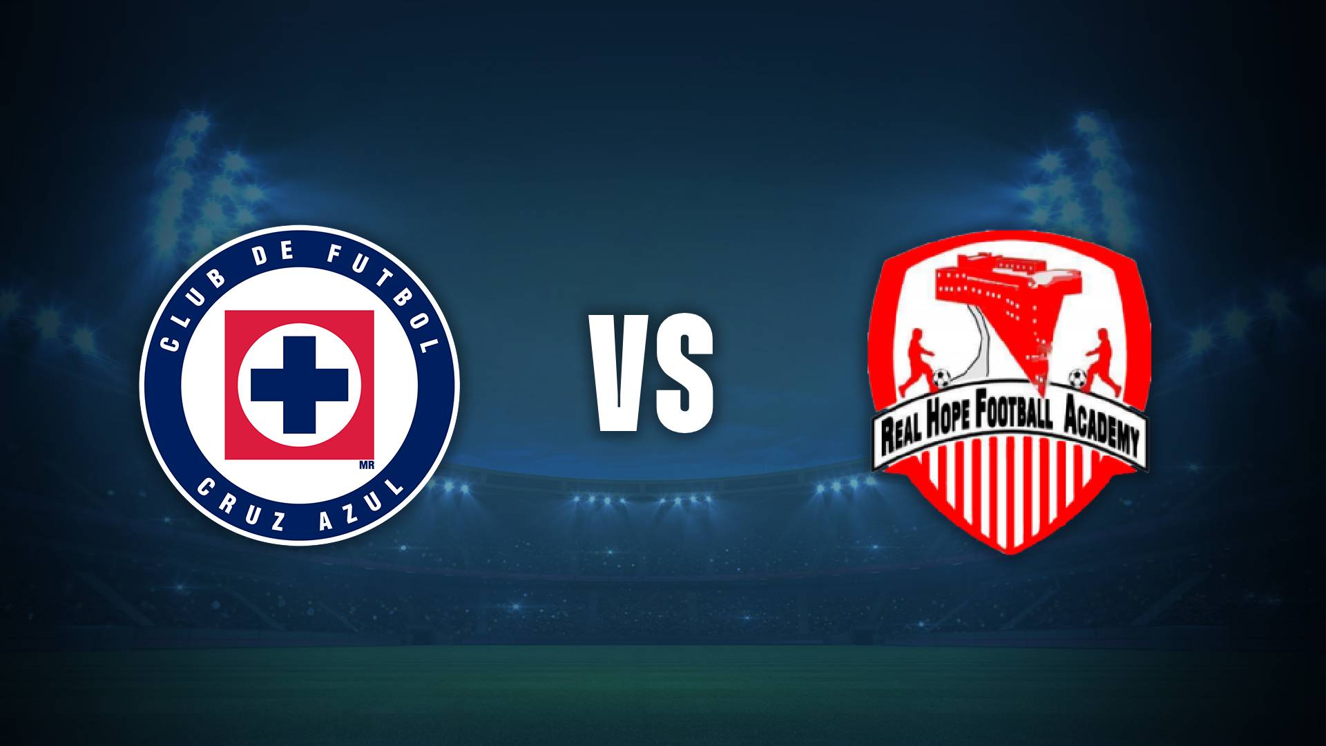 Cruz Azul vs Real Hope por la Concacaf Champions Cup.