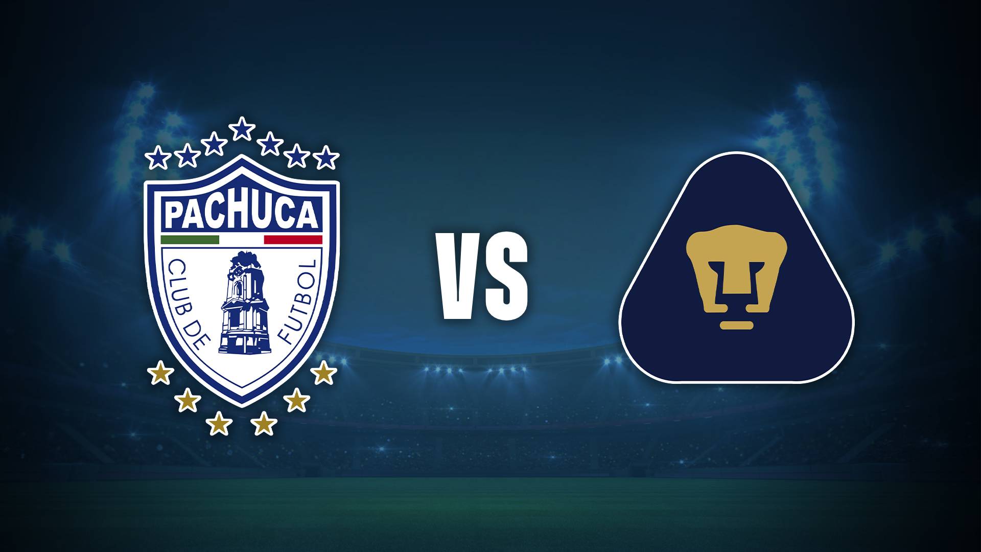 Pachuca vs Pumas por el torneo Clausura 2025