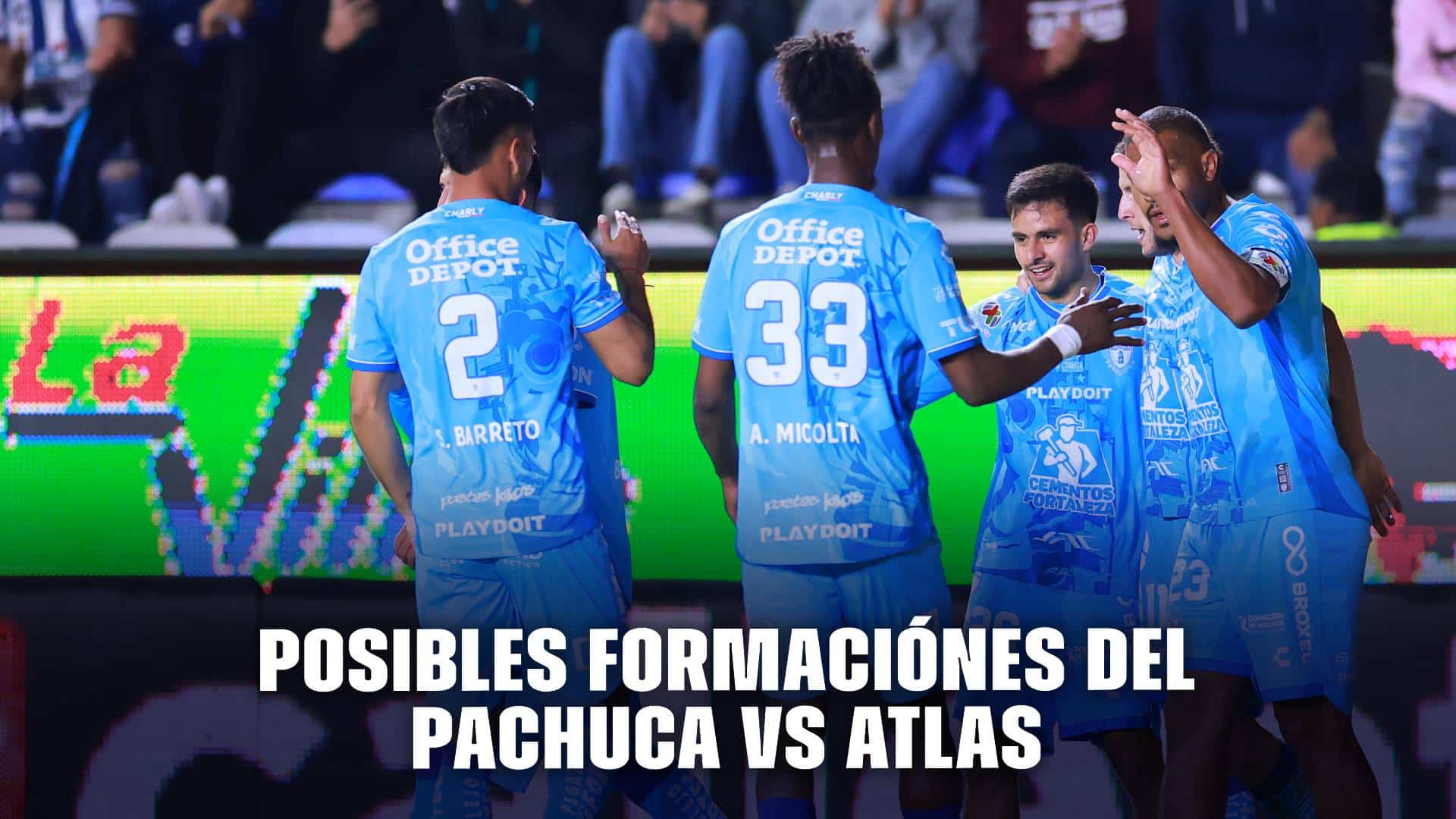 Pachuca vs Atlas por la Liga MX