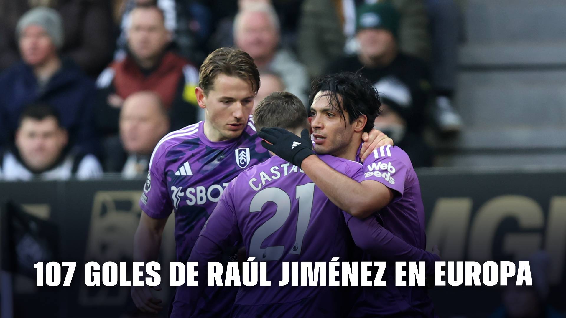 Raúl Jiménez suma 107 goles en el Viejo Continente.