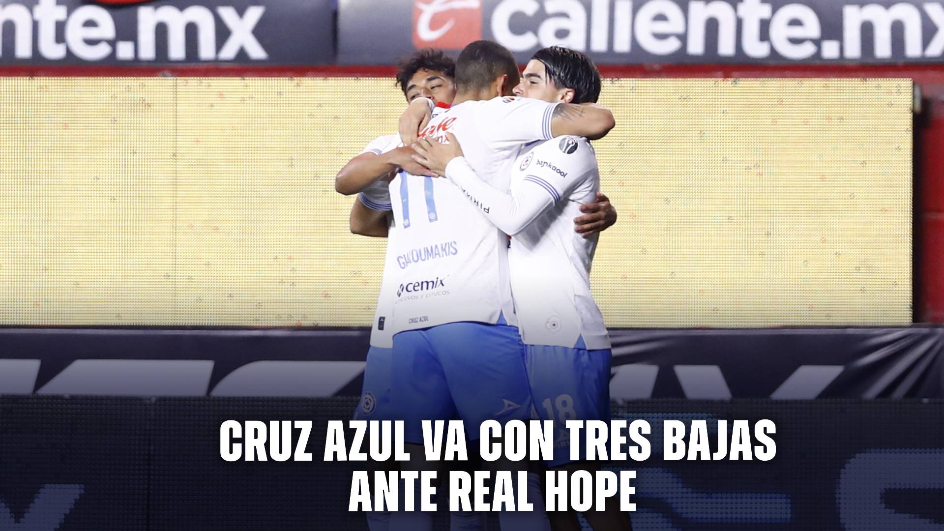 Real Hope vs Cruz Azul por la Copa de Campeones de la CONCACAF