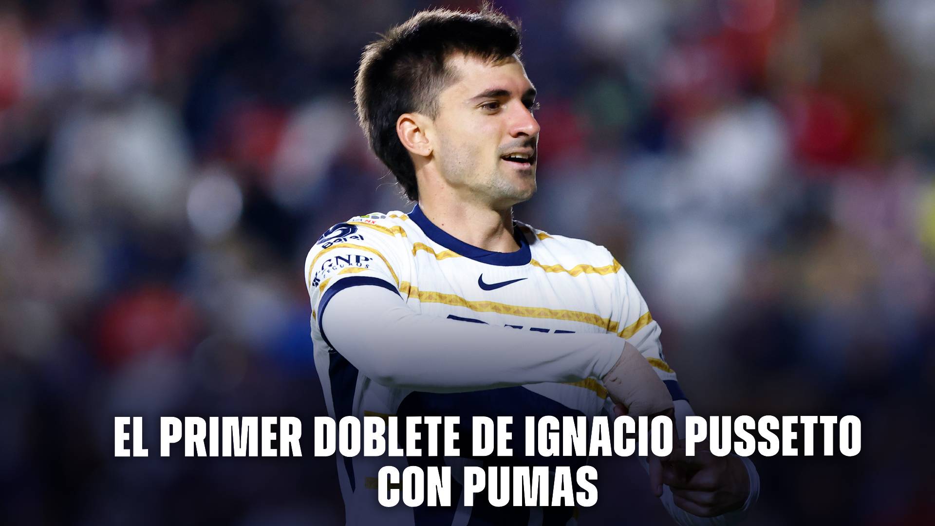 Ignacio Pussetto con los Pumas de la UNAM