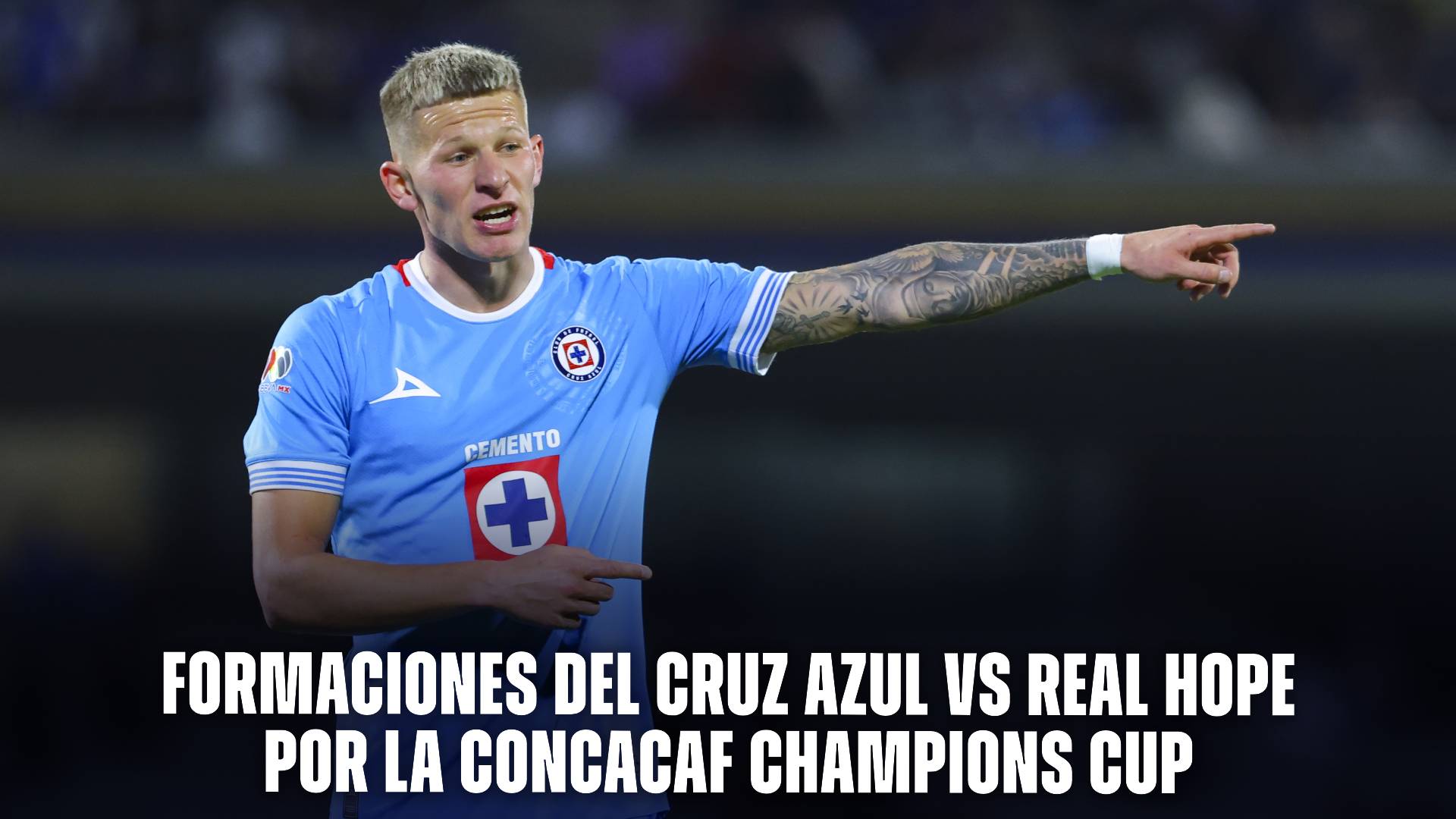 Cruz Azul vs Real Hope por la Concachampions