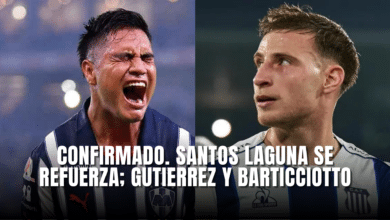 Confirmado Santos Laguna se refuerza Gutierrez y Barticciotto