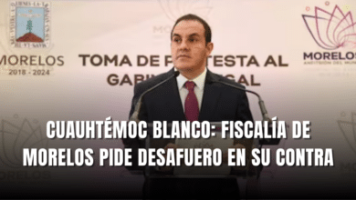 Cuauhtémoc Blanco Fiscalía de Morelos desafuero en su contra