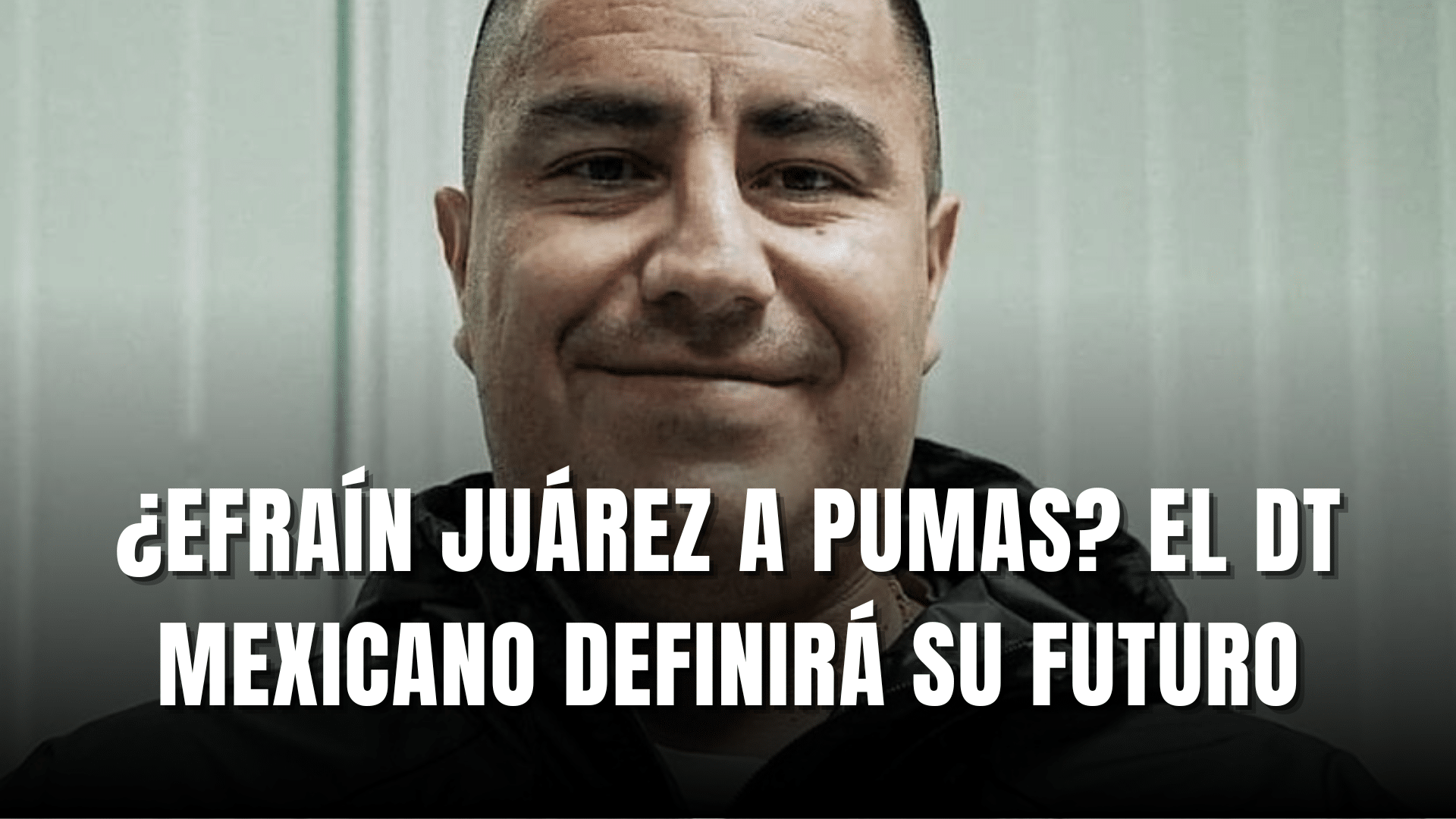 Efraín Juárez a Pumas el DT definirá su futuro