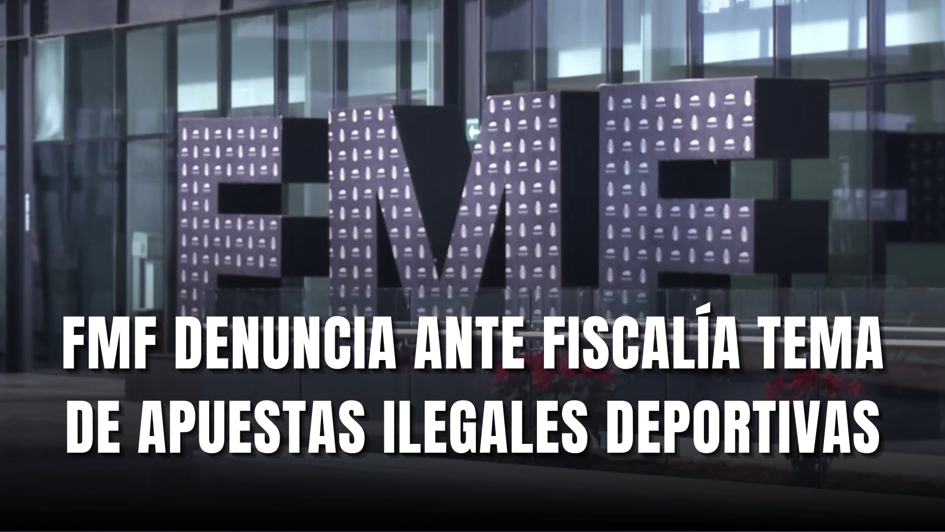 FMF denuncia ante fiscalia apuestas deportivas ilegales
