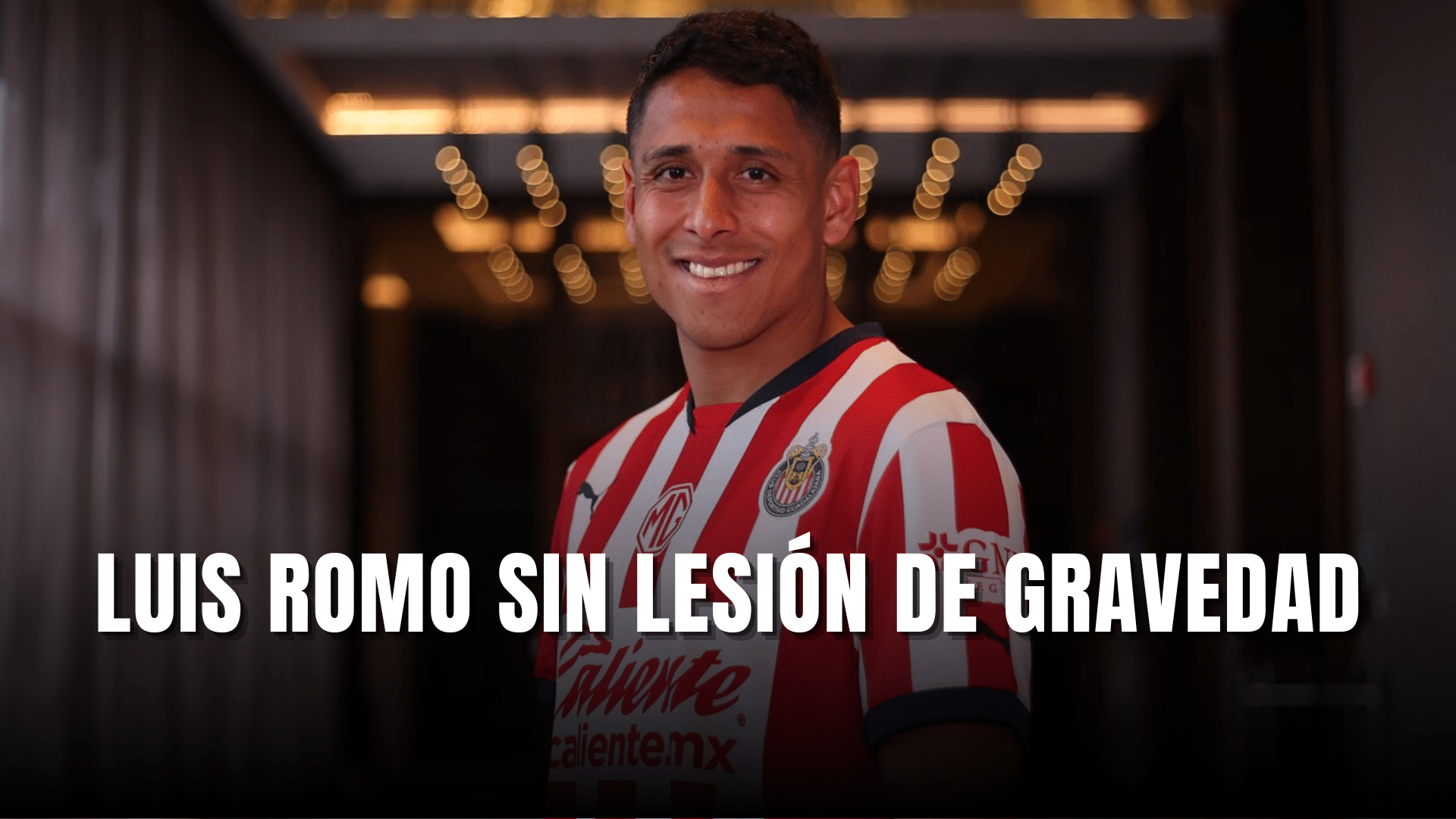 PORTADA_Luis Romo sin lesion de gravedad