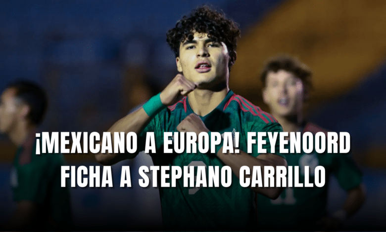 Mexicano a Europa, Feyenoord ficha a Stephano Carrillo