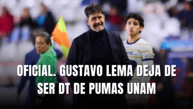 Oficial Gustavo Lema deja de ser DT de Pumas UNAM