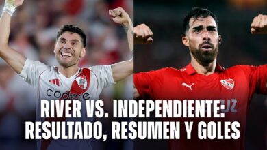 Resultado, resumen y goles de RIver vs Independiente