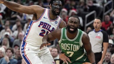 76ers vs Celtics se verán las caras este jueves en la NBA.