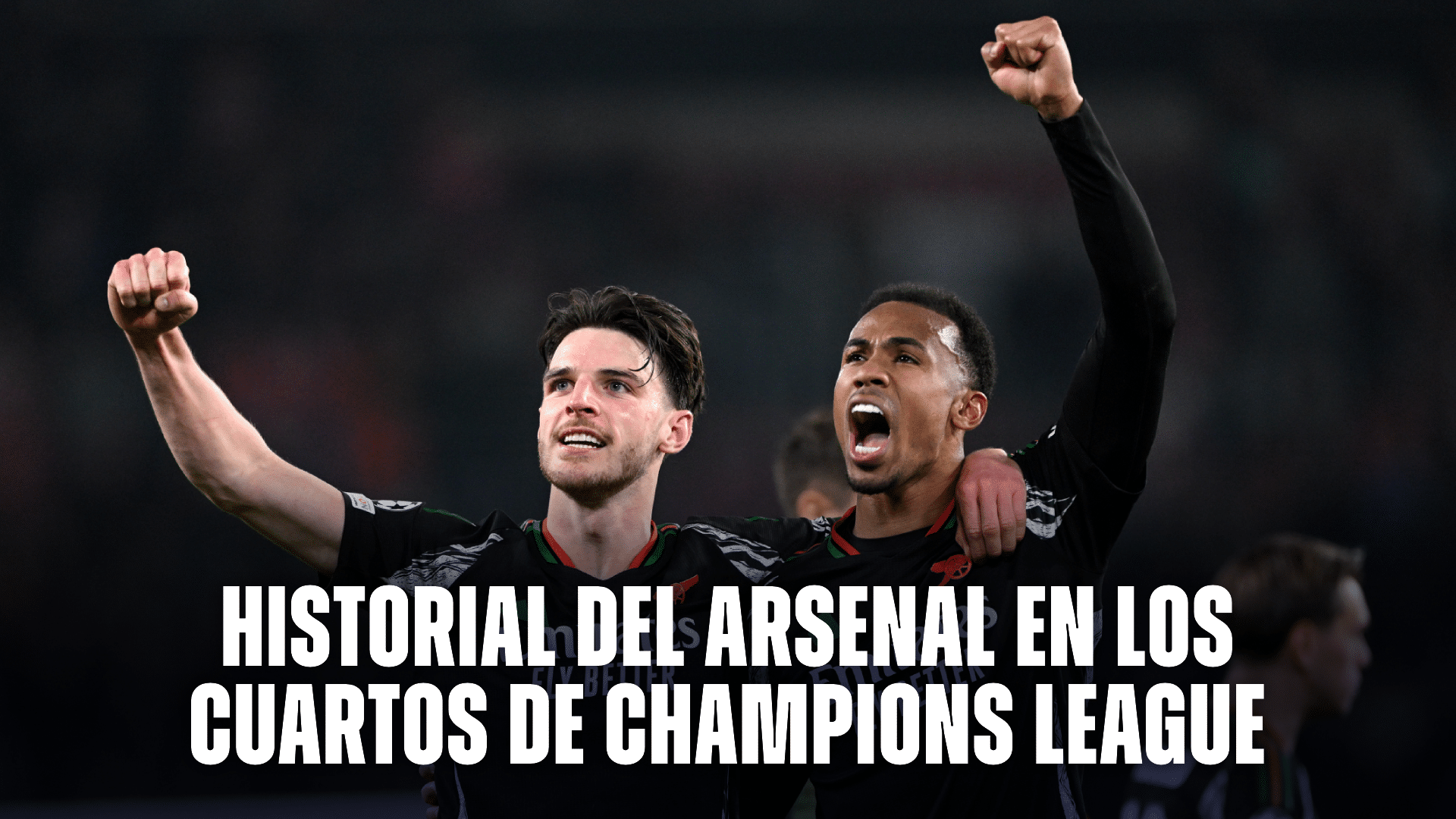 Arsenal tiene casi los dos pies en Cuartos de la Champions League, ¿cómo le suele ir en esta instancia?.