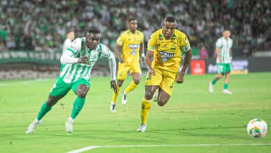 Kevin Viveros Atlético Nacional Bucaramanga Liga BetPlay 2025