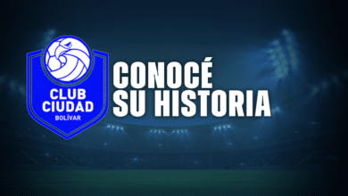 Club Ciudad de Bolívar, un club que comenzó ligado al voley y, ahora, va por el fútbol.