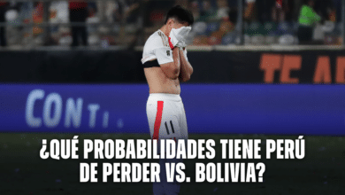 Probabilidades de seleccion de Perú de caer vs Bolivia en Lima