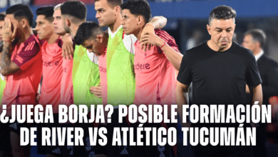 Miguel Ángel Borja también está en duda en el posible XI de River, ¿jugará?.