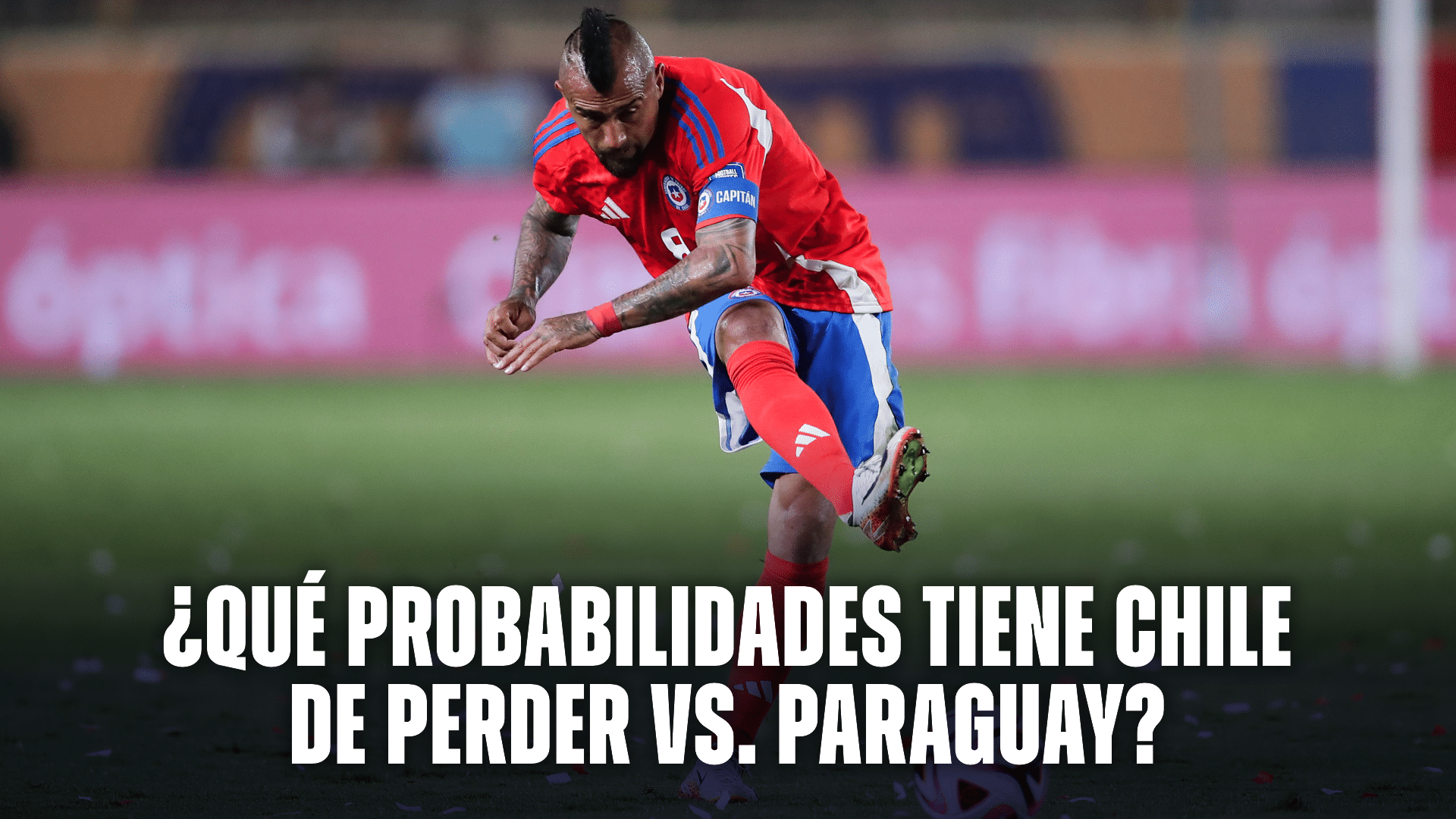 Probabilidades de Chile de perder vs Paraguay por las Eliminatorias.
