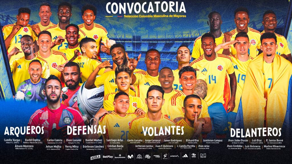 Convocatoria Selección Colombia Álvaro Montero