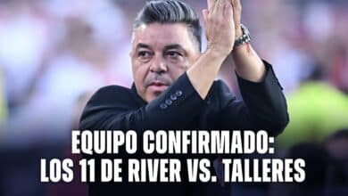 River hoy: los once que eligió Gallardo para recibir a Talleres por la Supercopa Internacional