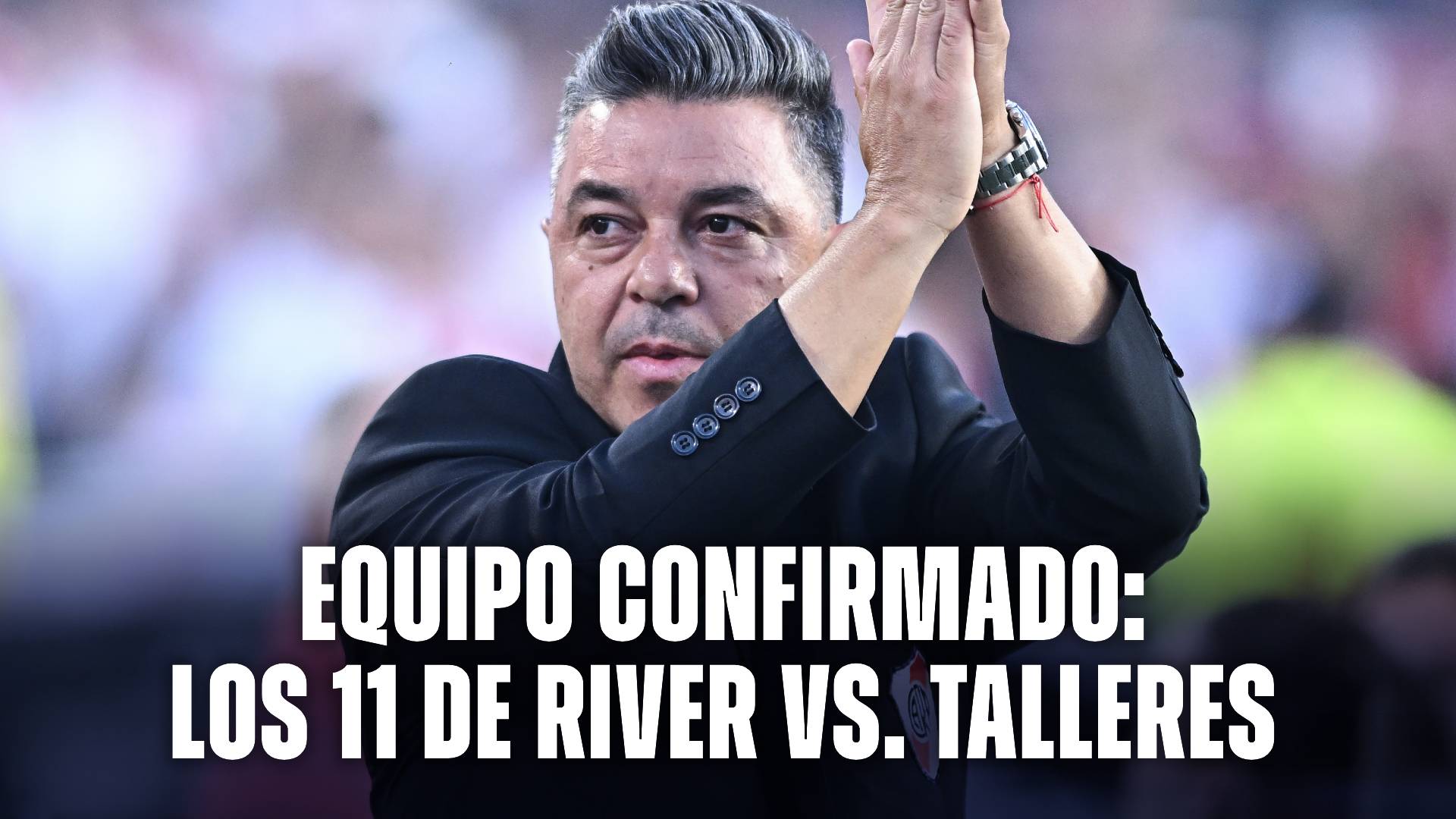 River hoy: los once que eligió Gallardo para recibir a Talleres por la Supercopa Internacional
