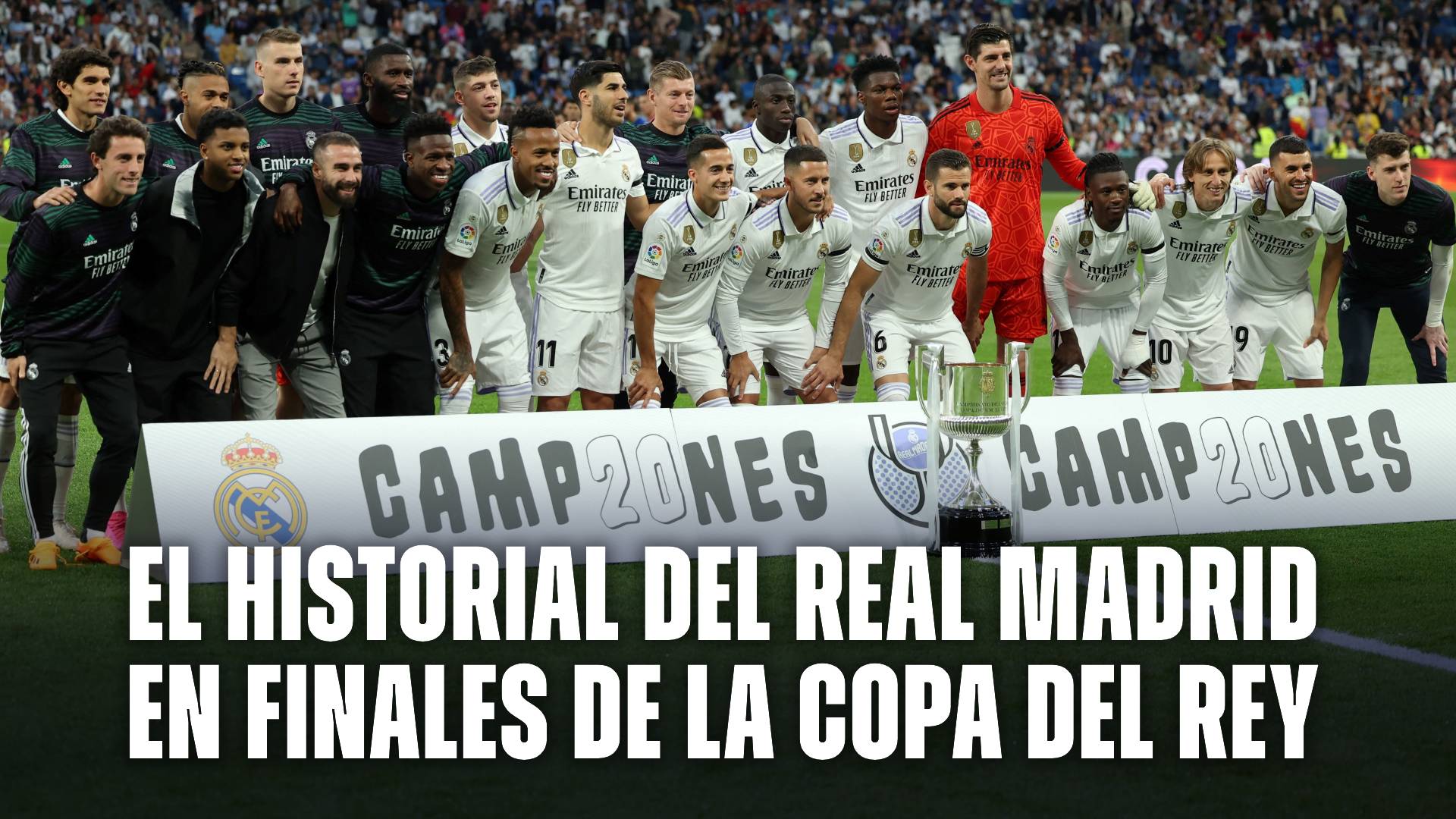 El historial del Real Madrid en finales de la Copa del Rey
