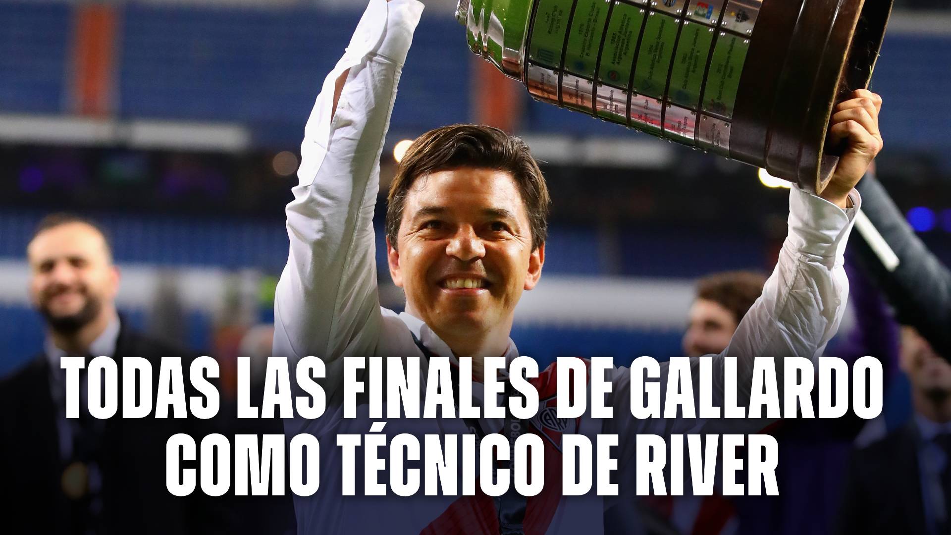 Todas las finales de Marcelo Gallardo como técnico de River