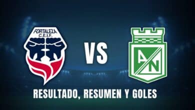 Fortaleza vs. Atlético Nacional Liga BetPlay 2025 resumen