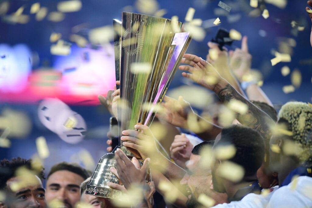 México vs Republica Dominicana: los Aztecas van por el titulo. (Photo by Frederic J. Brown / AFP) (Photo by FREDERIC J. BROWN/AFP via Getty Images)