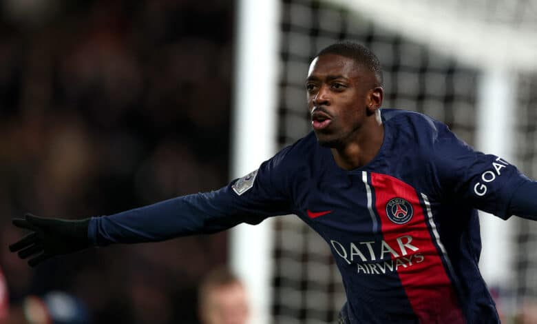 gol de psg dembele