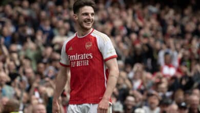 gol de arsenal hoy declan rice