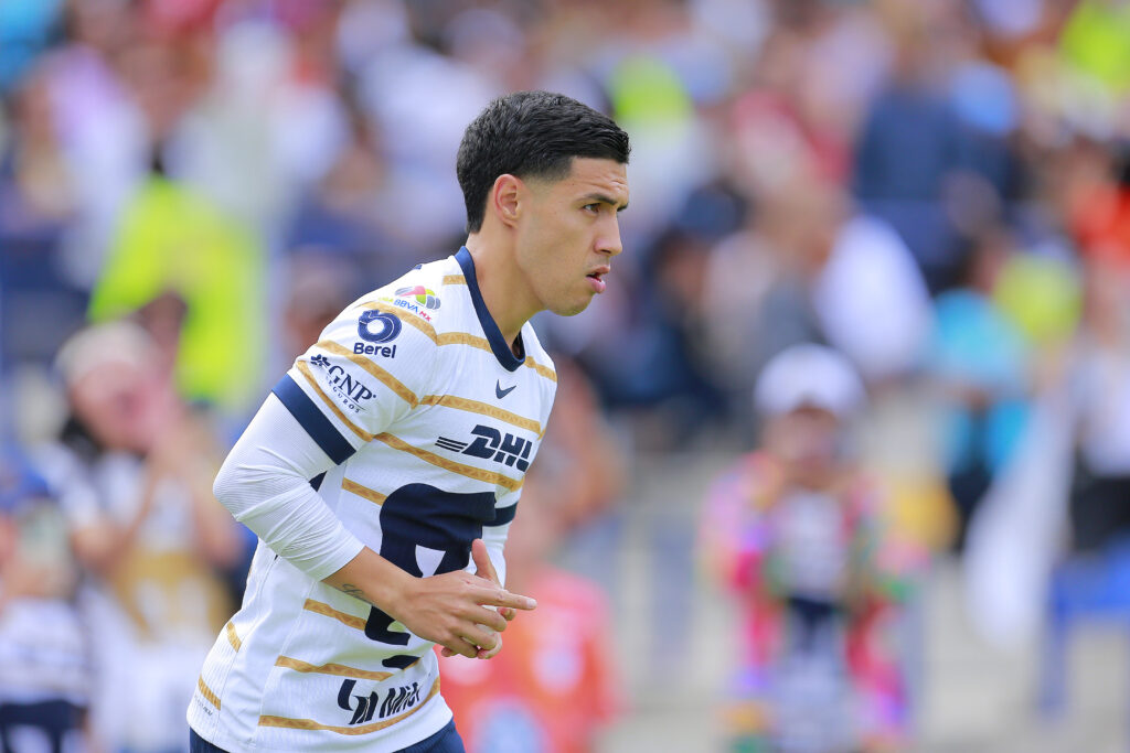 Pumas vs Juárez: el cuadro capitalino viene de recibir un duro golpe en la Concachampions, quedando eliminado de local. (Photo by Mauricio Salas/Jam Media/Getty Images)