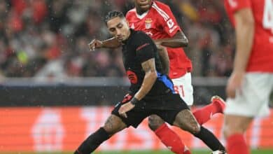 Raphinha Barcelona Benfica