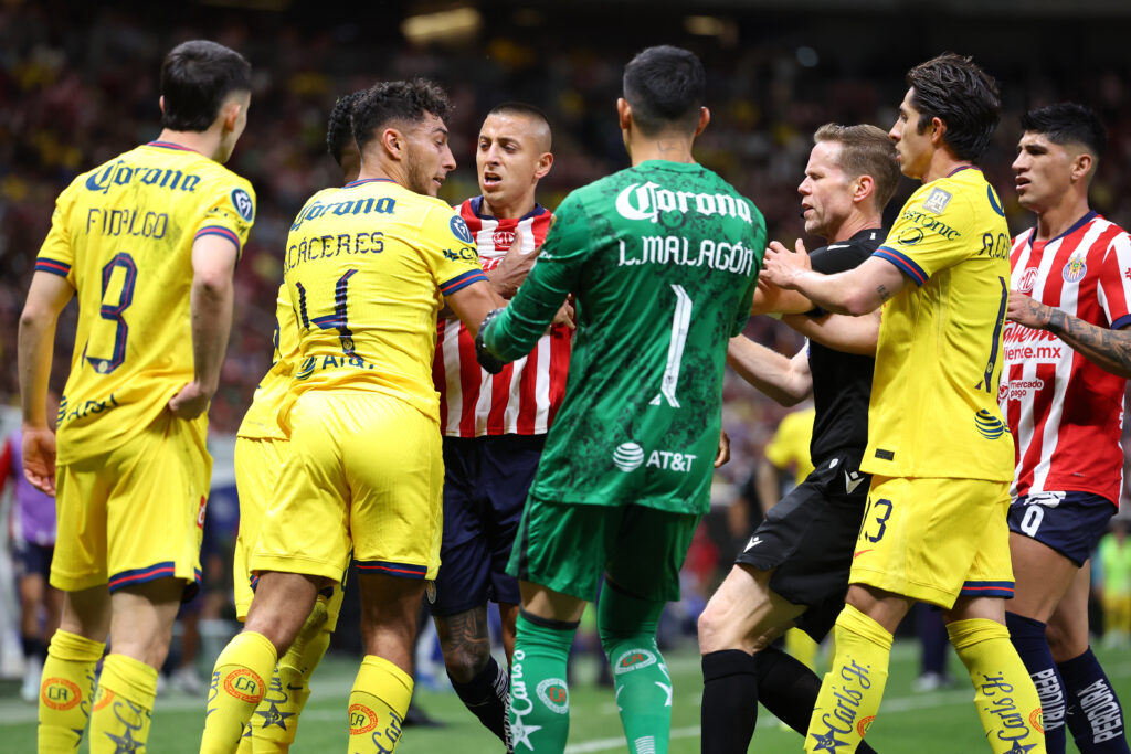 América vs Chivas por la Conccaf Champions Cup