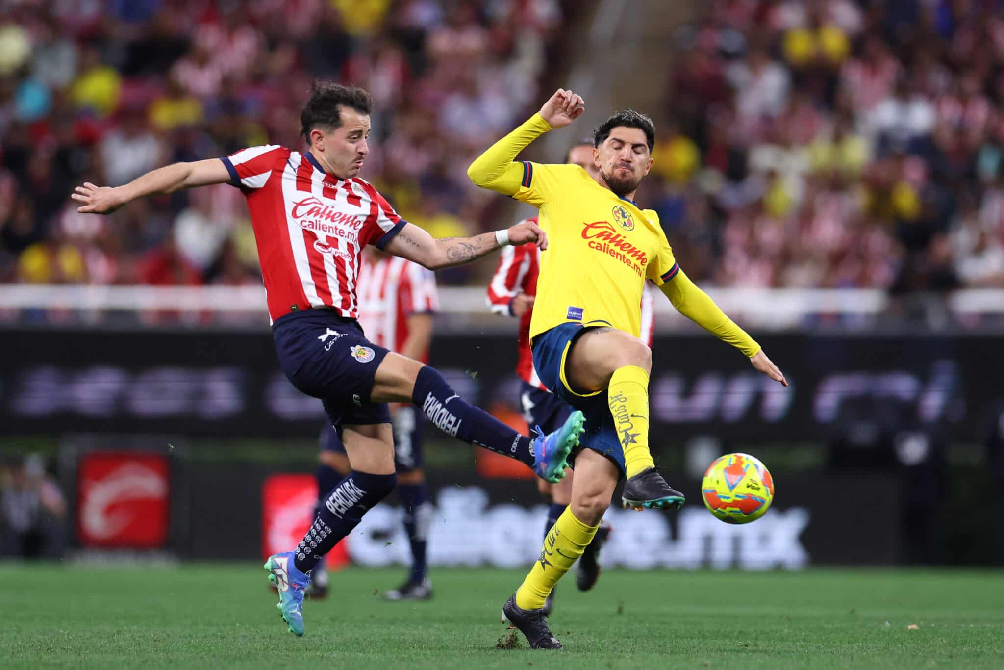 América vs Chivas por la Concachampions
