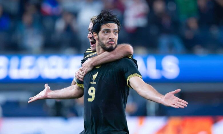 Gol de Raúl Jiménez ante Panamá