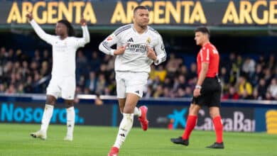 Como jugó Kylian Mbappé el duelo entre Real Madrid vs Mallorca