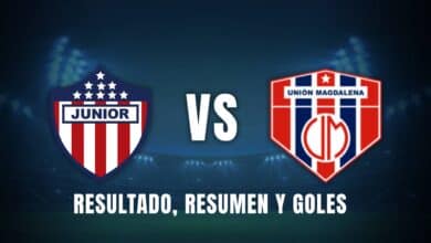 Junior vs. Unión Magdalena Liga BetPlay 2025 resumen