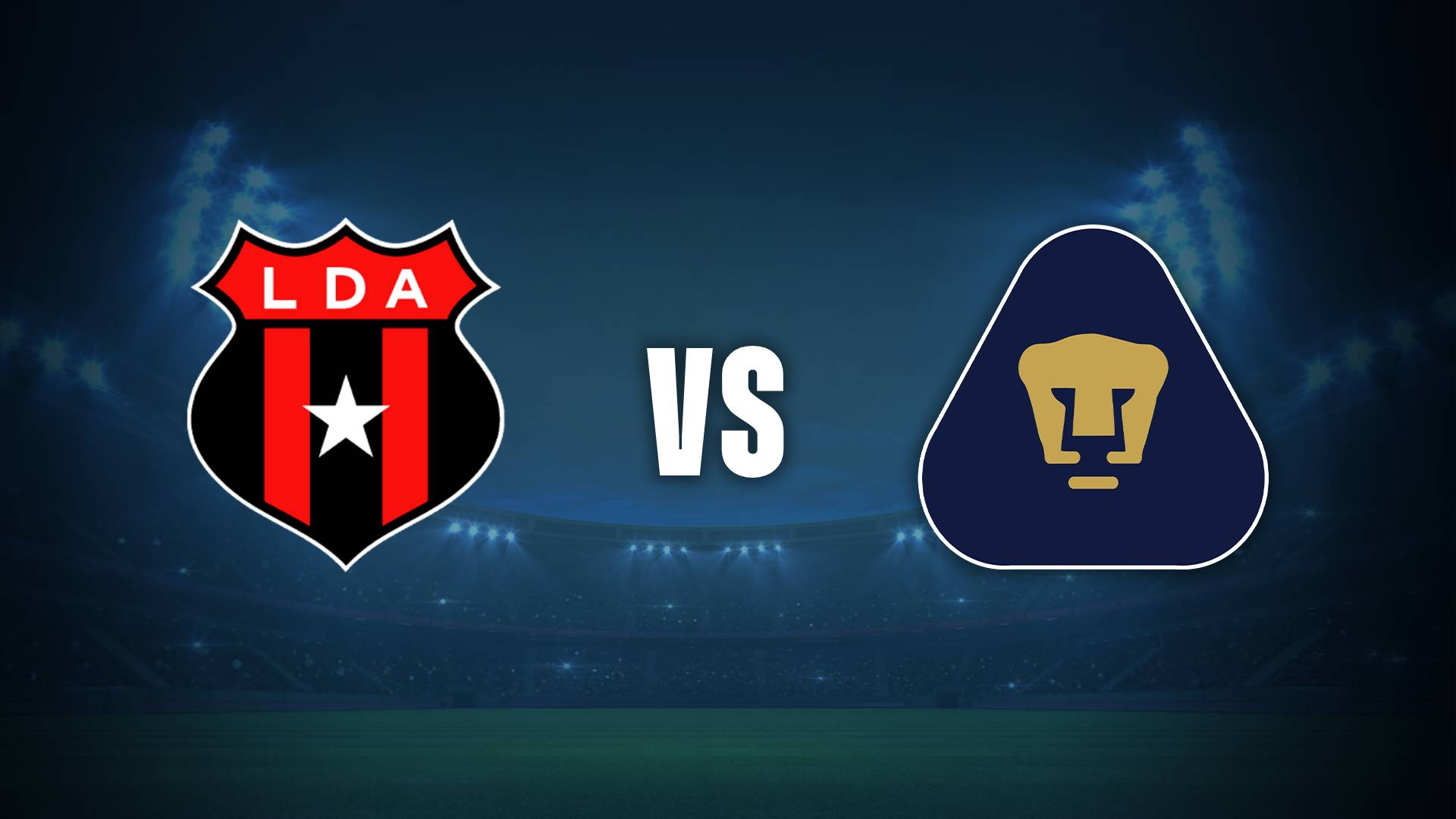 Alajuelense vs Pumas por la Concachampions