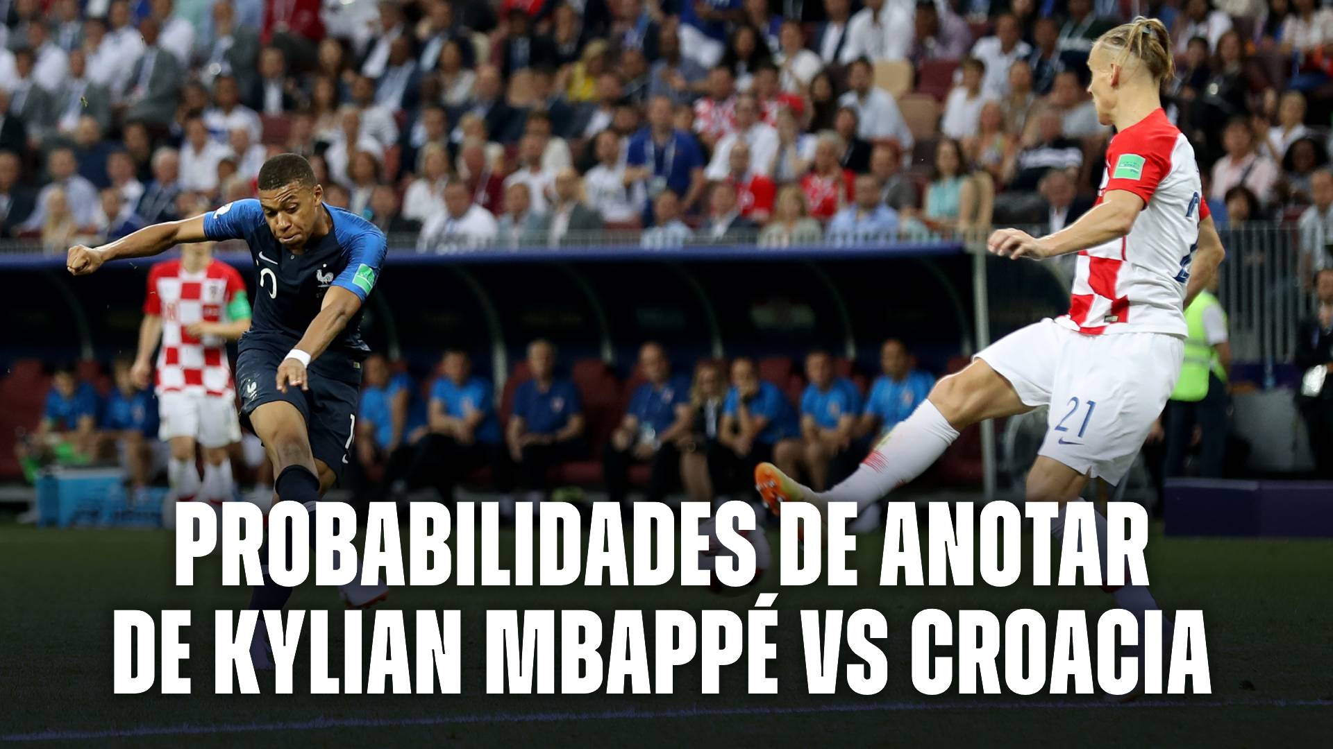 Kylian Mbappé vs Croacia