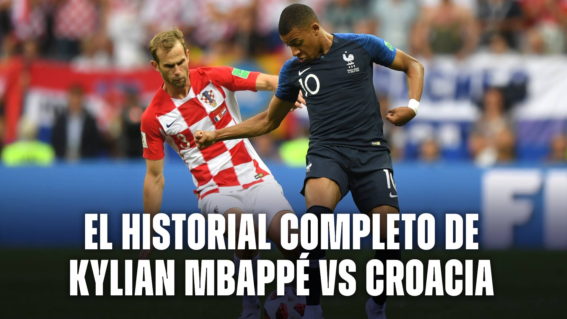 Kylian Mbappé vs Croacia