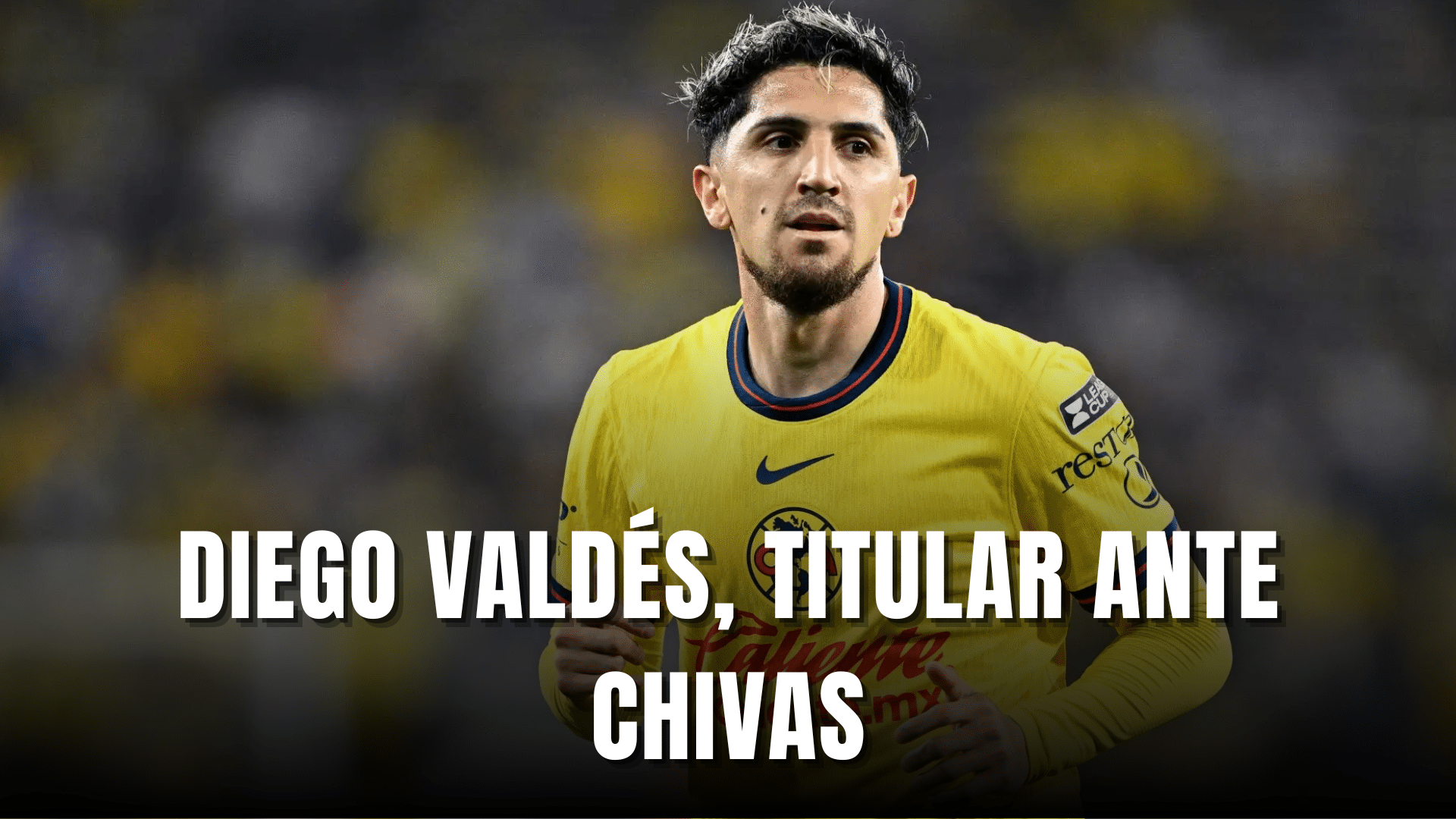 Diego Valdés titular ante Chivas