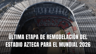 Estadio Azteca última etapa de remodelación para el Mundial 2026