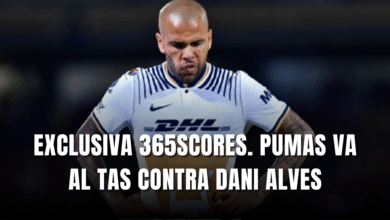 Exclusiva 365Scores Pumas va al TAS contra Dani Alves