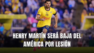 Henry Martín fuera 1 mes por lesión