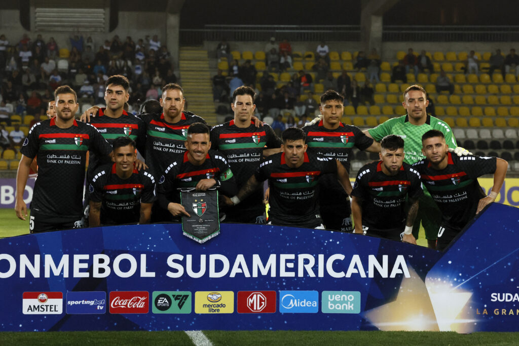 Palestino va por los octavos de la Copa Sudamericana. 04/03/2025 Andres Pina/Photosport