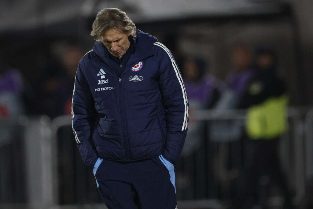 Ricardo Gareca se juega la última bala con Chile. 25/03/2025 Andres Pina/Photosport