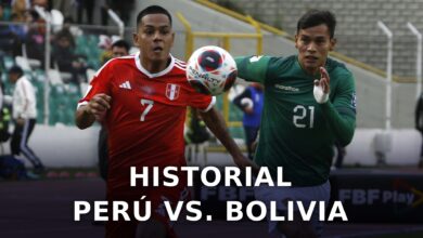 Perú vs. Bolivia historial