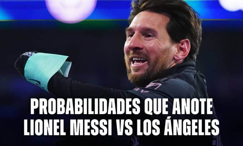 Lionel Messi hoy: probabilidades de marcar vs Los Ángeles